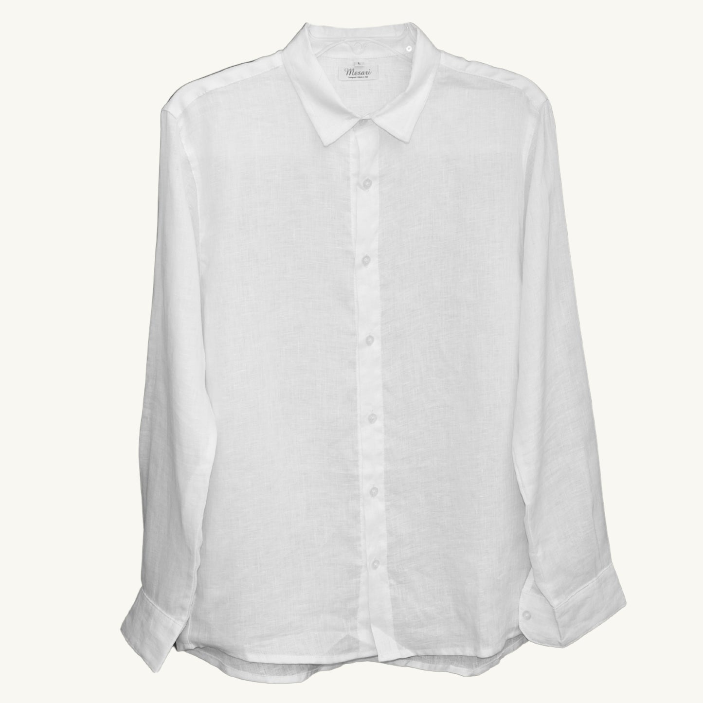 Men's Linen Shirt - Green