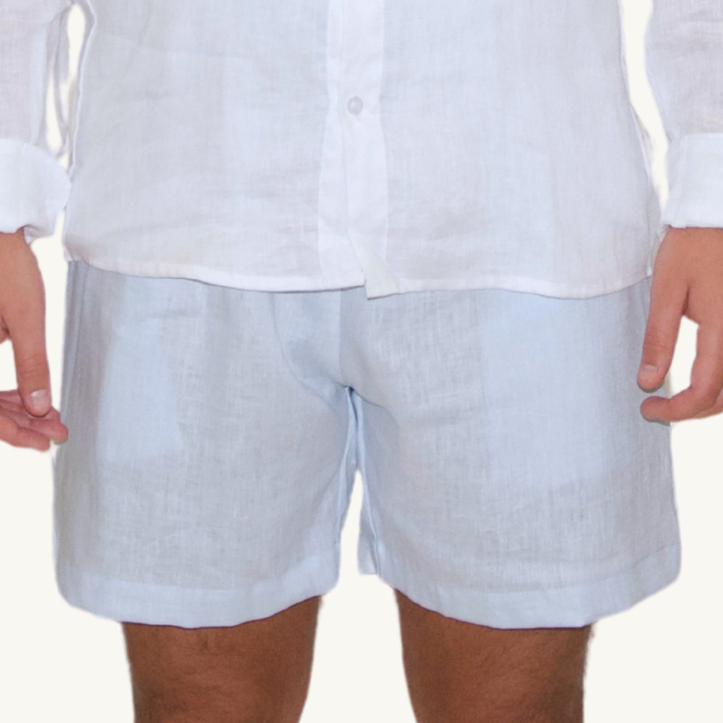 Men's Linen Shorts