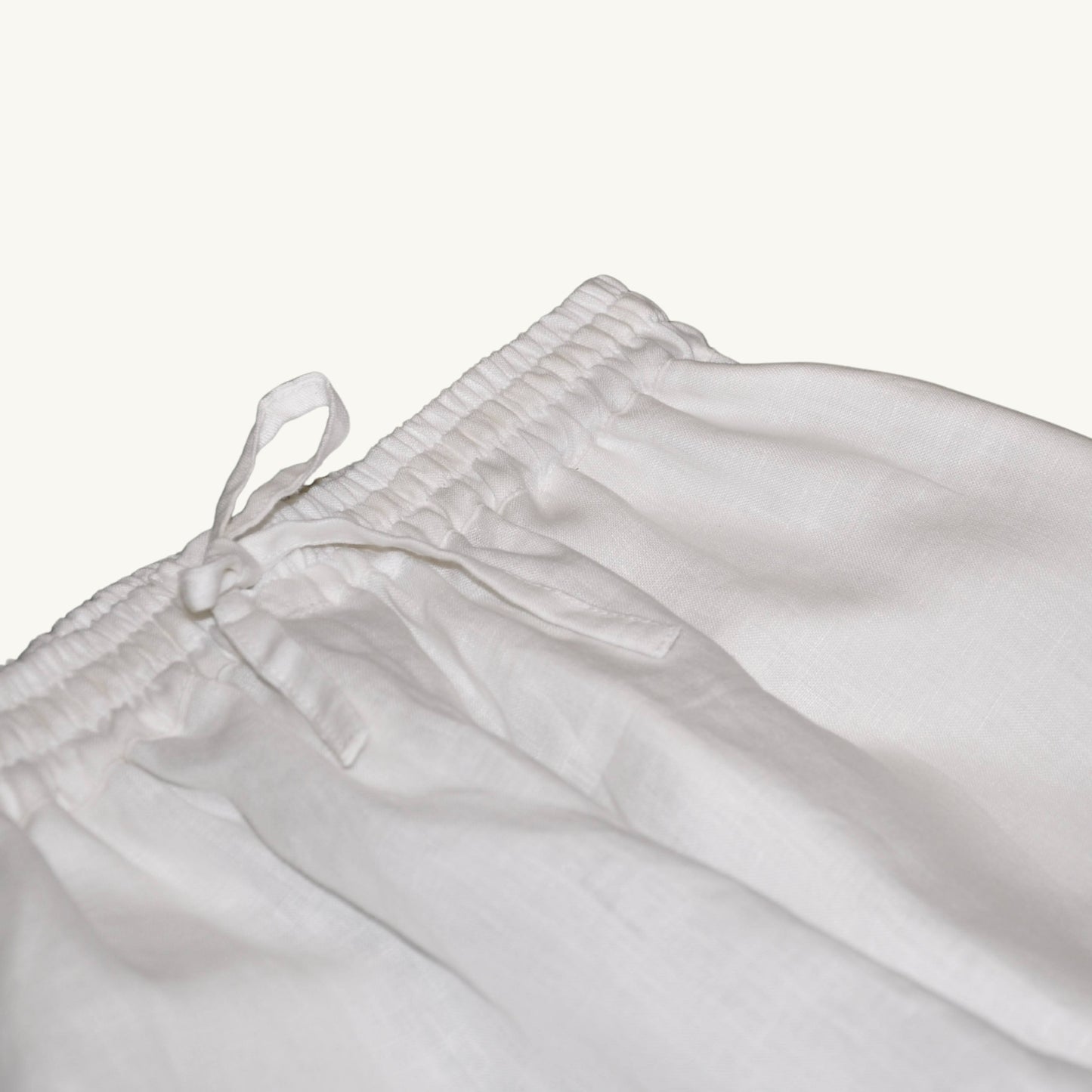White Linen Pants - Women's 100% Linen Pants