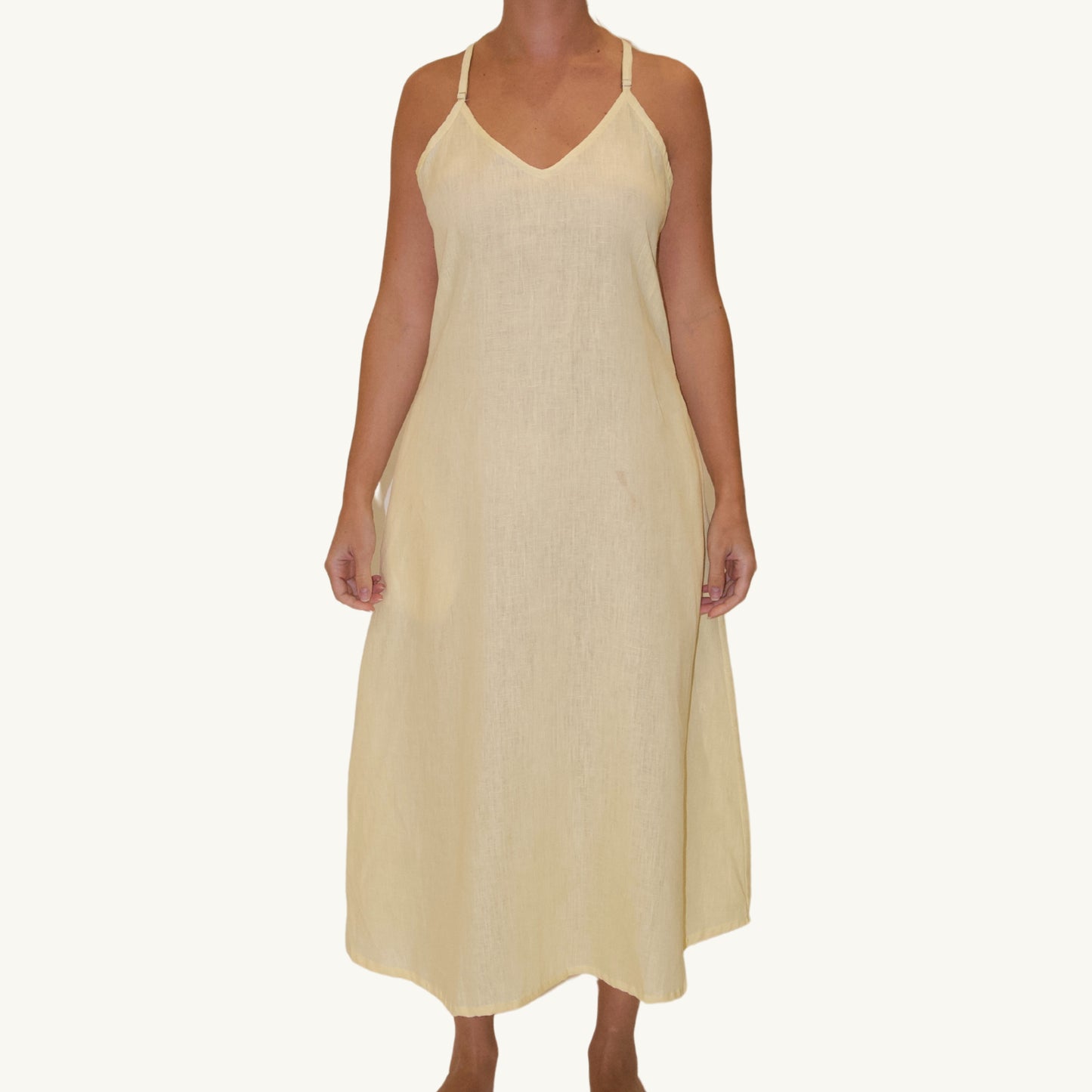 The Lotus - 100% Women's Linen Dress