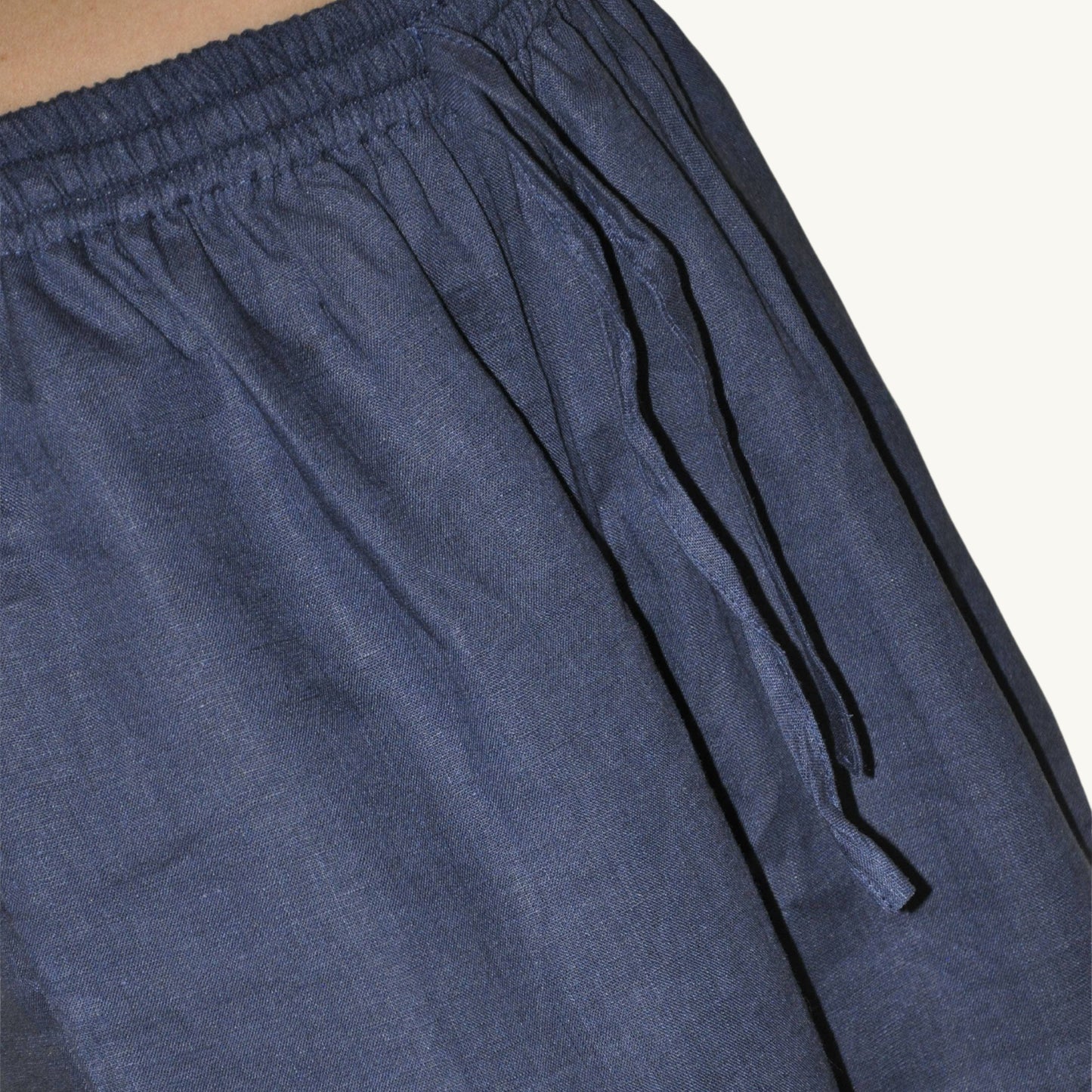 Navy Linen Pants - Women's 100% Linen Pants