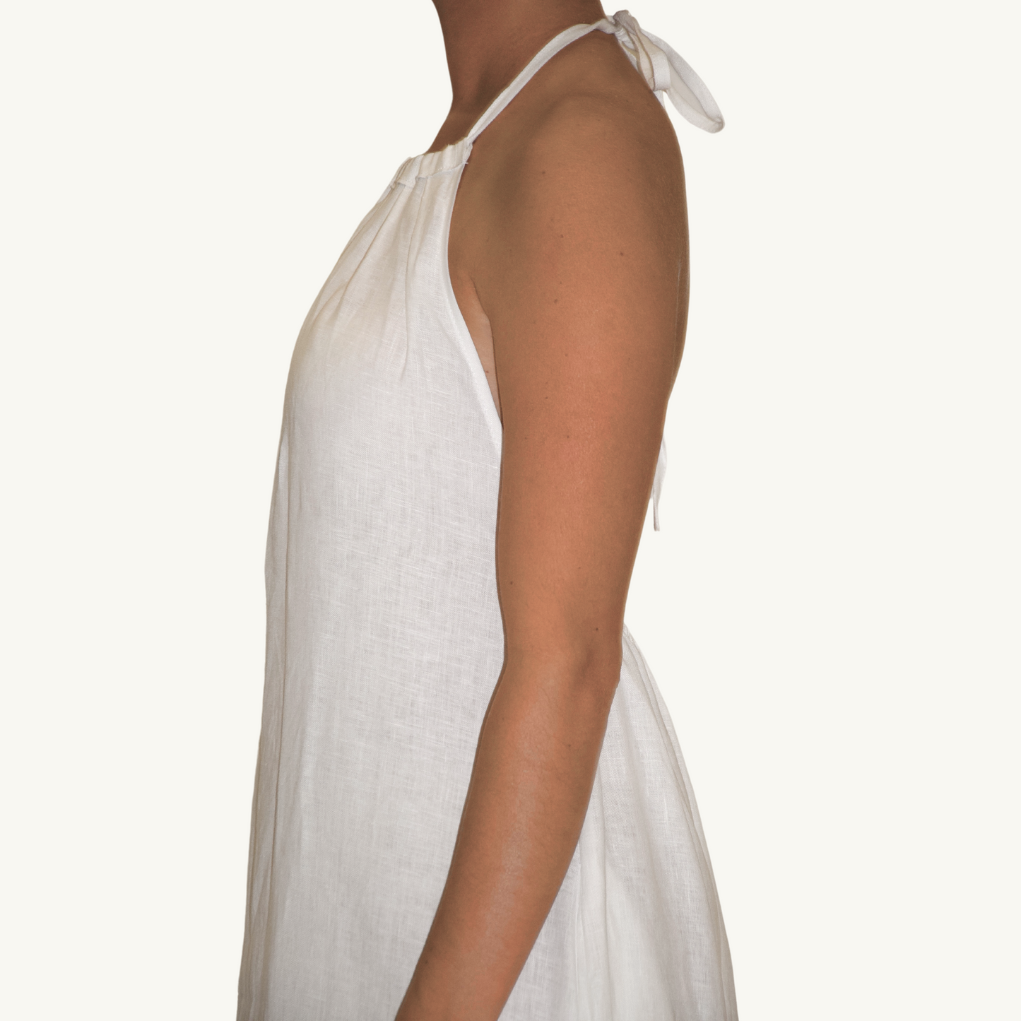 The Aianna- White Women Dress